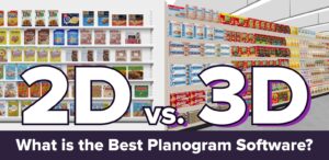 2D vs. 3D planogram software- what is the best planogram software?