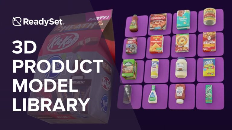 ReadySet Features Video: 3D Product Model Library