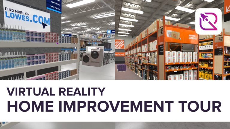 Lowe's and Home Depot | ReadySet VR Home Improvement Store Environment Tour Video