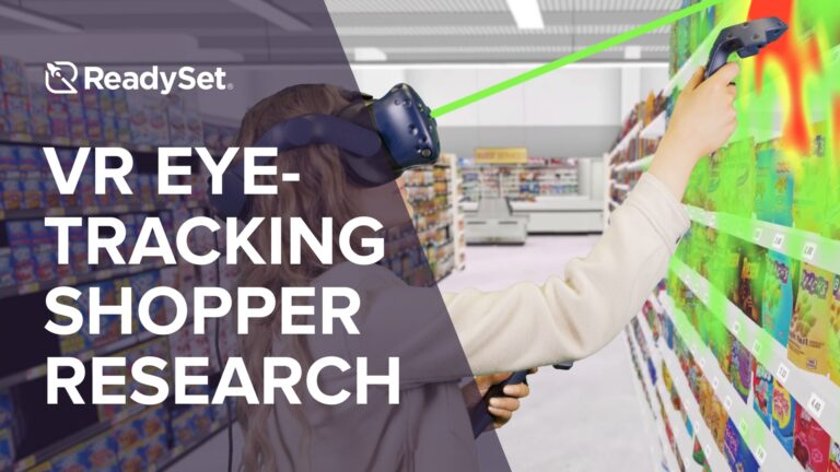 ReadySet Features Video: VR Eye-Tracking Shopper Research
