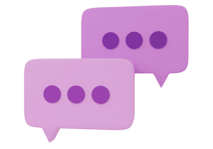 Speech bubbles